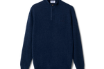 Men's Extra Fine Merino Zip Sweater