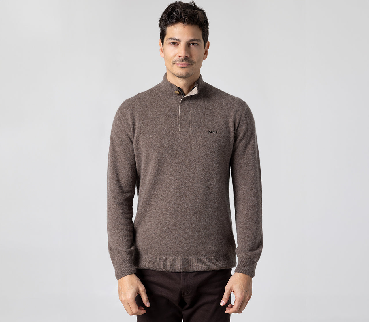 Men's Extra Fine Merino Zip Sweater