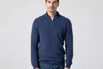 Men's Extra Fine Merino Zip Sweater